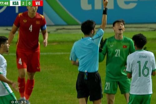 Huấn luyện viên U23 Việt Nam: Thẻ đỏ cho Quan Văn Chuẩn là… 'rất chuẩn'