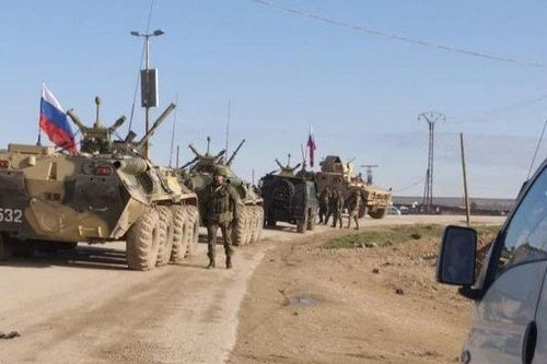 Đoàn xe quân sự Nga bị tấn công ở Syria