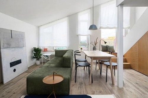 Căn hộ gác mái với vẻ đẹp hiện đại dù diện tích chỉ 30m²