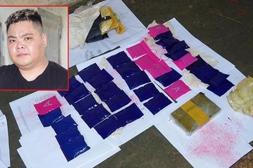 Bắt vụ vận chuyển 1 bánh heroin và hơn 6.000 viên hồng phiến