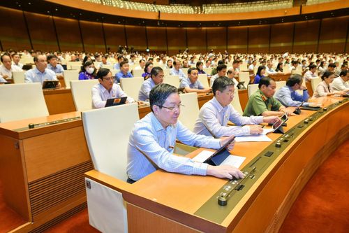 Quốc hội thông qua Luật Cảnh sát cơ động