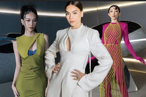 Hà Hồ diện suit siêu độc 'kín bưng' dự show thời trang, chặt đẹp dàn chân dài cá tính