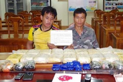 Triệt phá 2 đường dây ma túy xuyên quốc gia từ Lào về Việt Nam