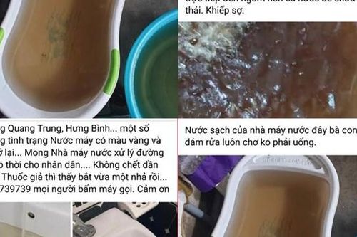 'Nước sạch đổi sang màu đục' tại TP Vinh: Sẽ thuê xe téc cấp nước cho người dân