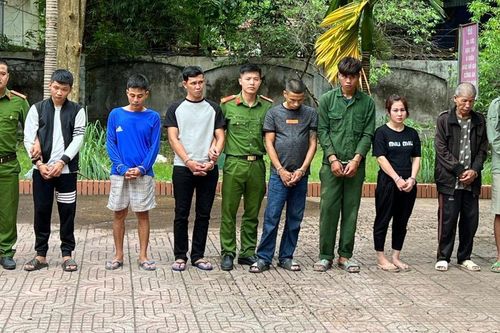 Đồng loạt bắt các ổ nhóm ma túy tại Quỳ Hợp