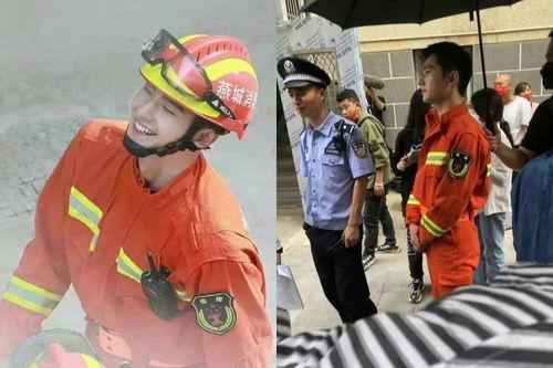 Dương Dương nổi bật trong tạo hình lính cứu hỏa, khí chất khiến khán giả phát mê
