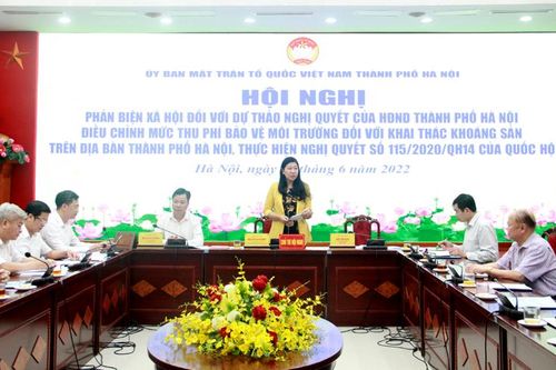 Phản biện xã hội về điều chỉnh mức thu phí bảo vệ môi trường đối với khai thác khoáng sản