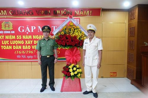 Gặp mặt kỷ niệm 55 năm ngày Truyền thống lực lượng xây dựng phong trào Toàn dân bảo vệ an ninh Tổ quốc