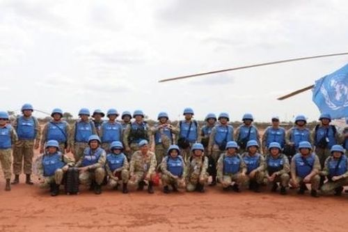 Lính công binh Việt Nam tới Phái bộ Abyei sau cuộc hành quân kỷ lục qua 6 quốc gia và vùng lãnh thổ