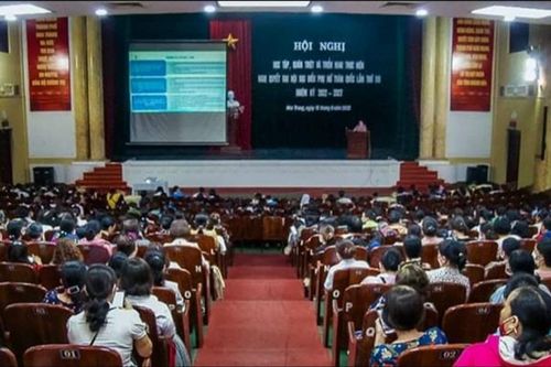 Hội nghị học tập, quán triệt, triển khai thực hiện Nghị quyết Đại hội đại biểu phụ nữ toàn quốc lần thứ XIII