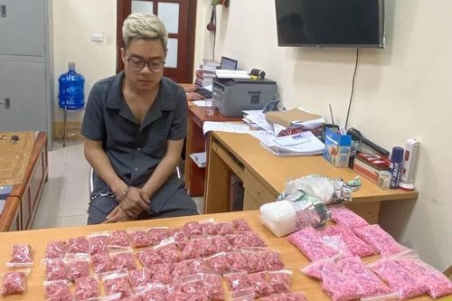 'Găm' súng đạn để mua bán 5,5kg ma túy tổng hợp