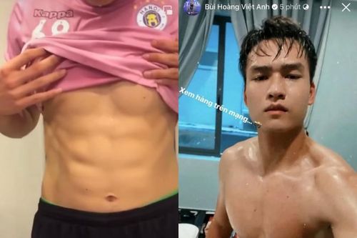 Đội trưởng U23 Việt Nam lộ 'múi sầu riêng', hội chị em 'dừng hình'