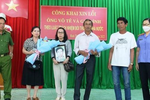 Bình Thuận tổ chức xin lỗi người quá cố bị khởi tố oan 42 năm trước
