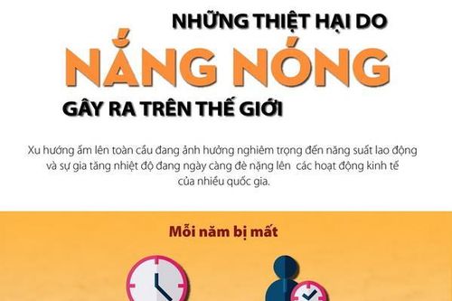 Những thiệt hại do nắng nóng gây ra trên thế giới