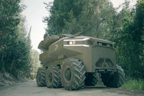 Israel thử nghiệm xe robot chiến đấu không người lái