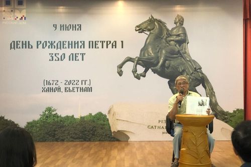 Trung tâm Khoa học và Văn hóa Nga tại Hà Nội tổ chức sự kiện kỷ niệm 350 năm ngày sinh của Pyotr Đại đế