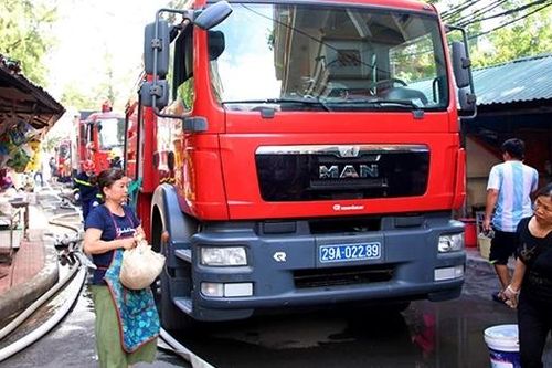 Hà Nội: Cháy tại khu tập thể cũ ở quận Thanh Xuân