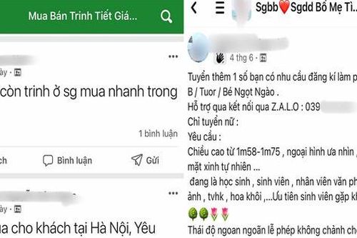 Nhóm riêng tư, 'mồi' công khai