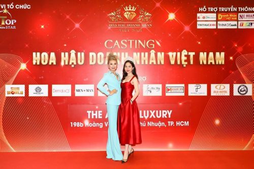 Á hậu Vũ Khánh Hòa nổi bật tại buổi casting Hoa hậu Doanh nhân Việt Nam 2022 sau đăng quang