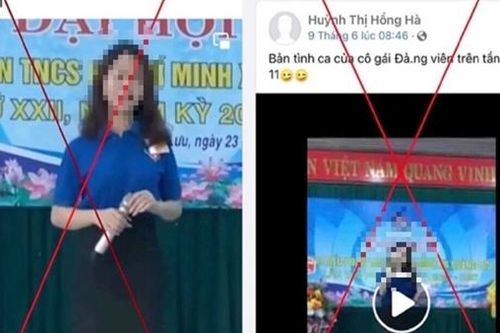 Nữ sinh viên bất ngờ bị cắt ảnh, gán ghép vu khống