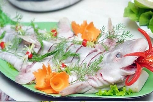 Hấp dẫn món gỏi 'cá mập sữa': Đặc sản hiếm ở Quảng Bình ngày hè