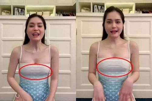 Nữ đại gia quận 7 'thả rông' để lộ khe ngực sâu hoắm