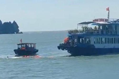 Hải Phòng: Va chạm tàu trên biển làm một du khách tử vong