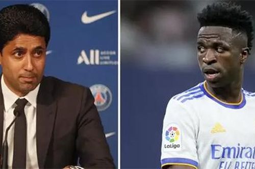 PSG 'phá' Real gia hạn Vinicius bằng núi tiền