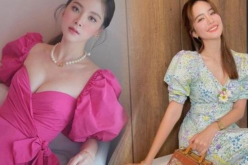 Mẫu đầm các mỹ nhân Thái đua nhau diện: 'Hack' tuổi, lại che bắp tay to
