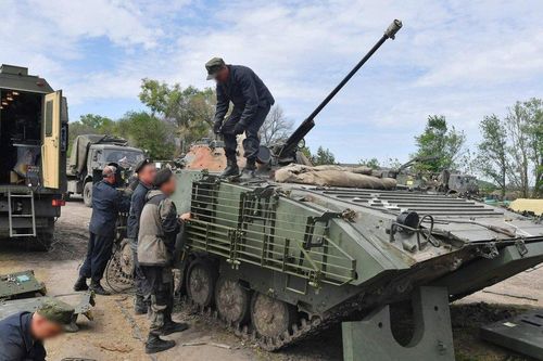 Quân đội Ukraine thu giữ xe chiến đấu bộ binh độc nhất vô nhị của Nga