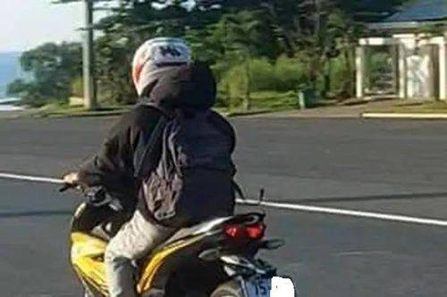 Phạt nam thanh niên chạy xe máy xuyên hầm Hải Vân