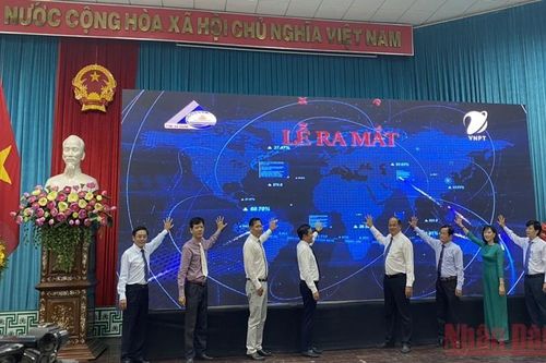 Lễ ra mắt giai đoạn thử nghiệm Trung tâm điều hành thông minh tỉnh An Giang