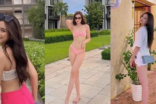 Tủ đồ nghỉ dưỡng của Hoa hậu Đỗ Thị Hà gây tranh cãi 'cực mạnh', tất cả là tại một nguyên nhân