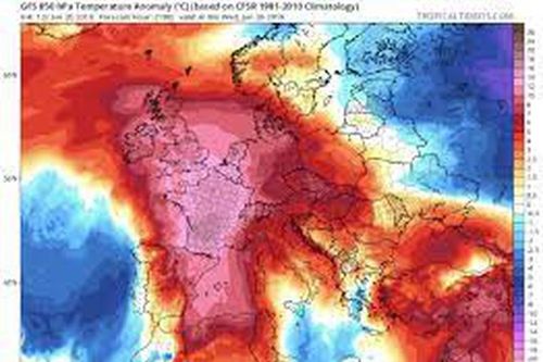 Nắng nóng kinh hoàng dự báo cho năm 2050 đang diễn ra