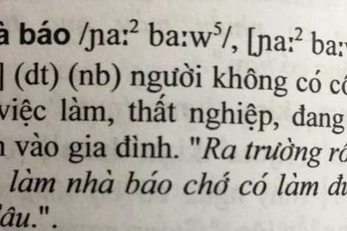 Định nghĩa 'nhà báo là thất nghiệp, ăn bám', sinh viên báo chí nói gì?