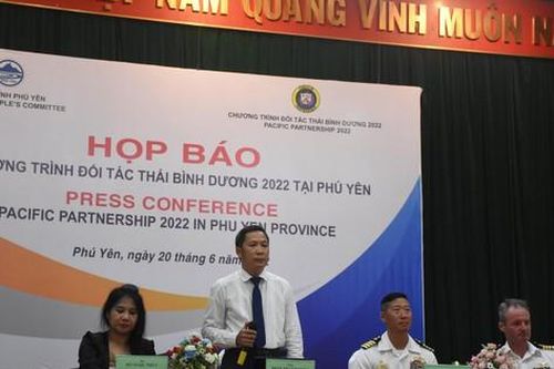 Họp báo Chương trình đối tác Thái Bình Dương 2022 tại Phú Yên