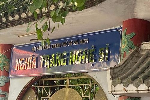 Hội Sân khấu gỡ bỏ bảng tên 'Nghĩa trang nghệ sĩ'