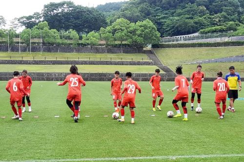 U18 nữ Việt Nam bắt đầu tập luyện tại Nhật Bản