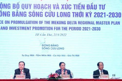 Công bố triển khai quy hoạch và xúc tiến đầu tư vùng ĐBSCL thời kỳ 2021 – 2030
