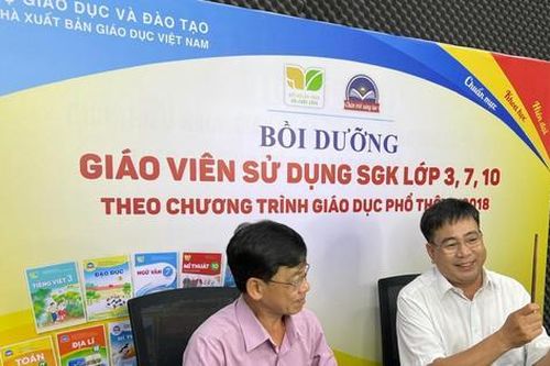 NXBGDVN triển khai bồi dưỡng giáo viên sử dụng SGK lớp 3,7,10 theo CT GDPT 2018