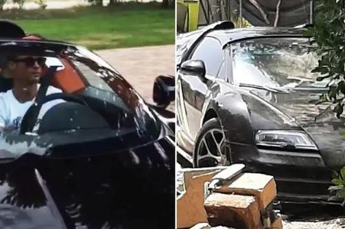 Siêu xe 1,7 triệu bảng của Ronaldo gây tai nạn ở Tây Ban Nha