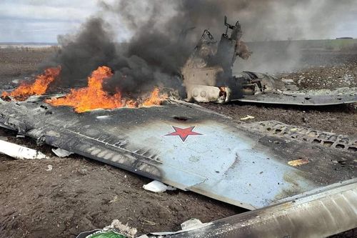Mỹ khai thác bí mật tiêm kích Su-35 từ mảnh xác bị bắn rơi tại Ukraine
