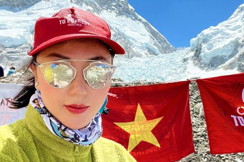 Céline Nhã Nguyễn: Vinh dự khi được cắm cờ Việt Nam trên đỉnh Everest