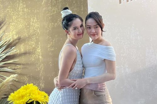 Hậu lấy chồng, Minh Hằng rạng rỡ đọ dáng cùng Ngọc Trinh, nhan sắc khiến dân tình 'u mê'