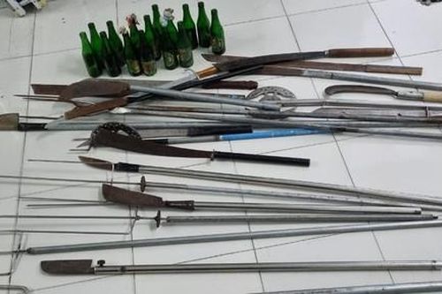 Ngăn chặn 4 vụ dùng hung khí giải quyết mâu thuẫn