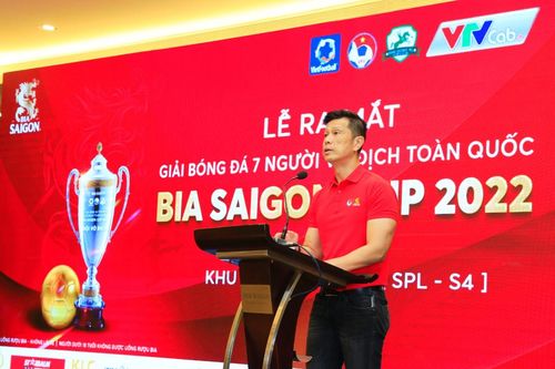 Giải bóng đá 7 người vô địch toàn quốc ra mắt tại TPHCM