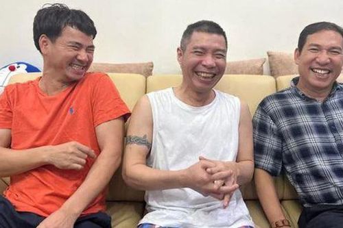 Nghệ sĩ Công Lý rạng rỡ khi hội ngộ Xuân Bắc - Quang Thắng