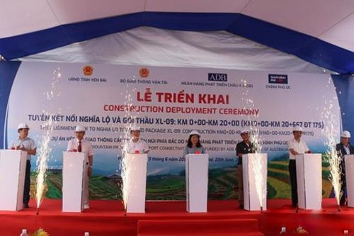 Thi công tuyến nối Yên Bái với cao tốc Nội Bài - Lào Cai thuộc dự án ODA hơn 5.300 tỷ đồng