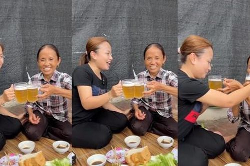 Lần đầu đến Bắc Giang, Quỳnh Trần JP được Bà Tân Vlog chiêu đãi món ăn 'siêu to khổng lồ'