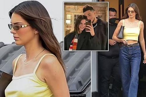Kendall Jenner 'thả rông' ra phố, lần đầu lộ diện buồn bã sau chia tay bạn trai